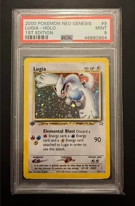 2000 Pokemon Neo Genesis 1st Edition Lugia Holo #9/111 PSA 9 - Picture 1 of 2