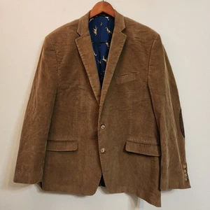 LRL Ralph Lauren braun Cord Mantel Jacke Blazer 46R Ellenbogen Patch Hundefutter - Bild 1 von 24