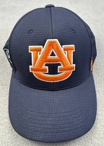 Auburn University Tigers War Eagle TOW Embroidered Navy Memory Fit Hat One Size - Picture 1 of 9