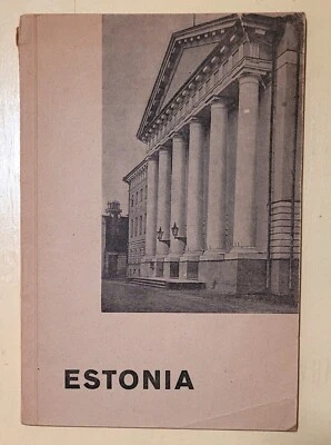 1946 ESTONIA Booklet from German DP Camp UNRRA - Student Union - Image 1 of 4