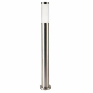 Potelet borne lampe extérieur inox 80 cm de haut 8 cm de diamètre - Imagen 1 de 2