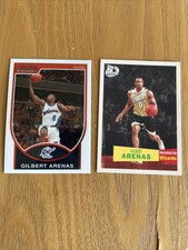 2007-08 GILBERT ARENAS LOT Bowman Chrome And Topps 1957-58 Variations
