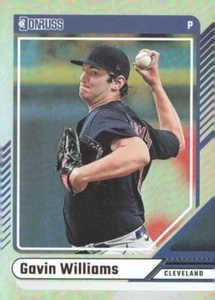 2024 Donruss Gavin Williams #45 Holo - Picture 1 of 2