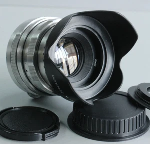 HELIOS-44 M Photo Lens Silver 2/58 mm CANON EOS - Picture 1 of 11