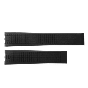 New TAG Heuer black mens Aquaracer 300m diver rubber watch strap CAY 21mm FT6041 - Picture 1 of 20