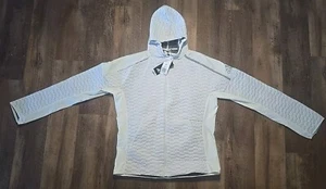 NWT! Adidas Z.N.E ZNE Full-Zip Hoodie Training White Fitness GYM Jacket CY5481 - Picture 1 of 4