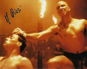 GFA Kickboxer Film 2 Zange Po * MICHEL QISSI * signiert 8x10 Foto PROOF MH3 COA - Bild 1 von 7
