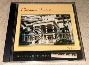 William Woods - Christmas Fantasia CD Rare OOP NEW Sealed Solo Piano - Picture 1 of 2