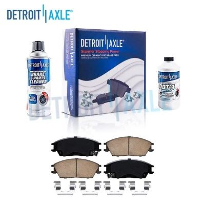 Kit de pastillas de freno delanteras de cerámica para Hyundai Accent Excel Scoupe Mitsubishi Precis Foto 1 de 4