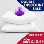 Bed Pillows 2 Pack Hotel Quality Extra Filled Soft Bounce Back Large Pillow