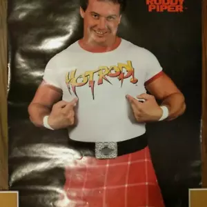 NEU WWF 1985 Rowdy Roddy Piper Poster 28X20 Original Vintage Sealed WWE WCW AEW - Bild 1 von 4
