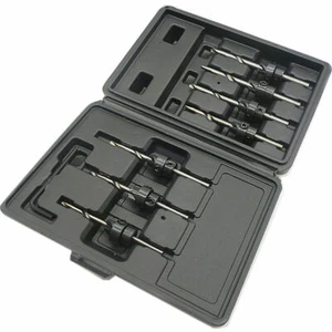 22 pc Countersink Drill Bit Set Woodworking Drill Carpentry Tampered Tool kit - Picture 1 of 1