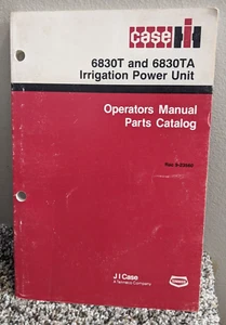 Case IH 6830T and 6830TA Irrigation Power Unit Operators Manual November 1991 - Picture 1 of 2