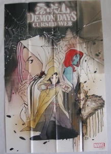 POSTER Demon Days Marvel Comics piegato 24 x 36 Spider-Gwen maledetto web mistica - Foto 1 di 2