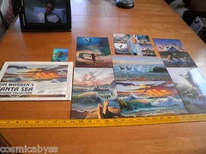 1994 Jim Warren's Fanta Sea Keepsake Sammlung 7 Karten im Umschlag #646 - Bild 1 von 8