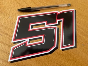 Brayden Elliott Race Number 51 - (grande) - vendedor del Reino Unido - Imagen 1 de 1