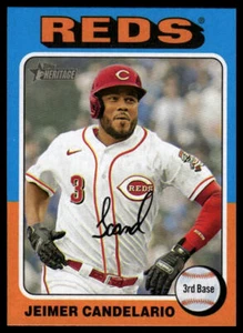 2024 Topps Heritage Mini Jeimer Candelario #221 - Picture 1 of 2