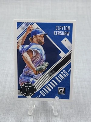 2018 Clayton Kershaw Panini Donruss #14 Diamond Kings  - Image 1 of 2