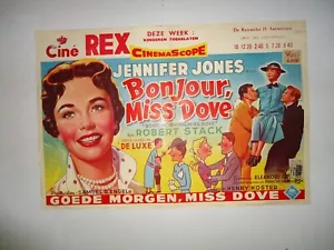 GOOD MORNING MISS DOVE / JENNIFER JONES / U31m / belgisches Poster - Bild 1 von 1