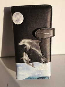 bb Klostermann Geldbörse Portmonee Börse Etui SHAG WEAR Delfine Delfin 50424 - Bild 1 von 5