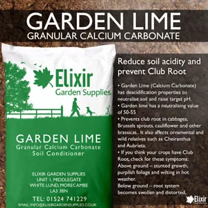 Garden Lime Granular Limestone Calcium Magnesium - Picture 1 of 8