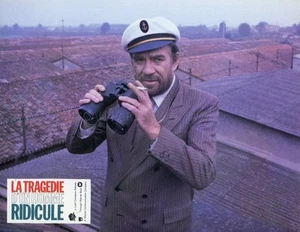 UGO TOGNAZZI LA TRAGEDIA DI UN UOMO RIDICOLO 1981 VINTAGE LOBBY CARD #1 - Picture 1 of 1