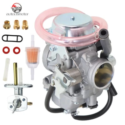 For Kawasaki KLR250 1985-2005 15001-1121 Carburetor Carb w/ Fuel Petcock Switch - Image 1 of 4
