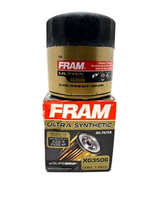 Filtro de aceite FRAM XG3506 ultra sintético hecho en EE. UU. La caja tiene defectos - Imagen 1 de 6