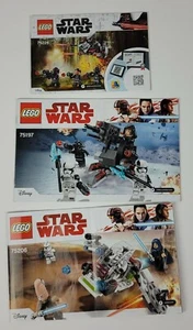 Lego Star Wars 75206, 75197, 75226, folleto de instrucciones (solo manuales) - Imagen 1 de 7