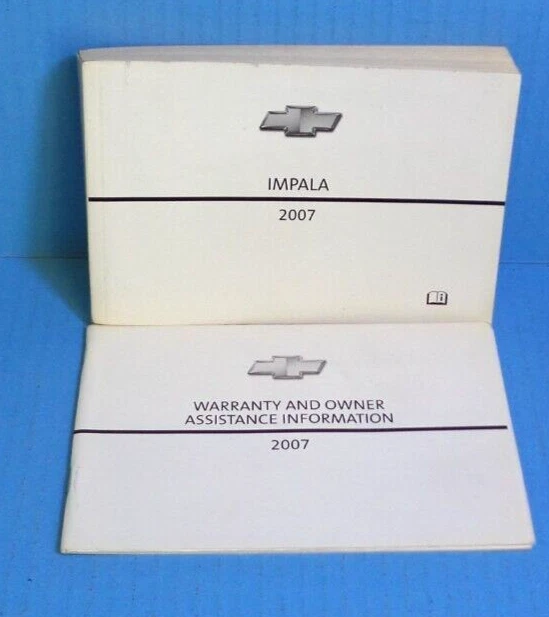 07 2007 Chevrolet Impala owners manual - Image 1 of 1