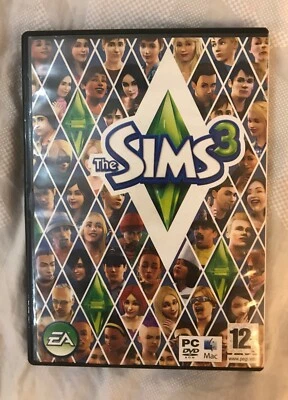 Sims 3 disc with box FREE SHIPPING (Windows/Mac: Mac and Windows, 2009) - Image 1 of 3