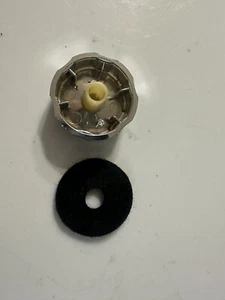 TUNING/VOLUME Knob for SONY ICF-110W Radio, Good Condition. - Foto 1 di 2