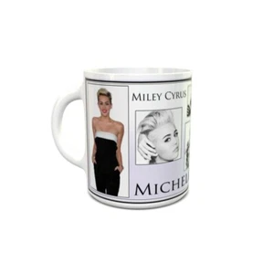 Personalisierte Tasse Miley Cyrus brandneu tolles einzigartiges Geschenk kostenloser Versand UK - Bild 1 von 4