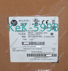 22F-D8P7N103 PowerFlex 4M 3.7 kW 5 HP AC Drive Brand New #ZX - Bild 1 von 3