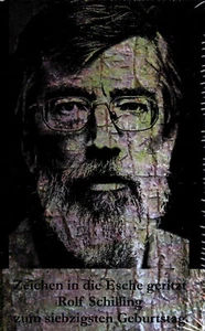 ZEICHEN IN DIE ESCHE GERITZT - Rolf Schilling zum 70. Geburtstag BUCH - NEU - Picture 1 of 1