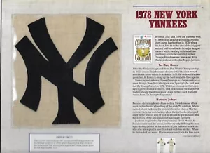 1978 NEW YORK YANKEES WILLABEE & WARD U.S COOPERSTOWN COLLECTION - Picture 1 of 1