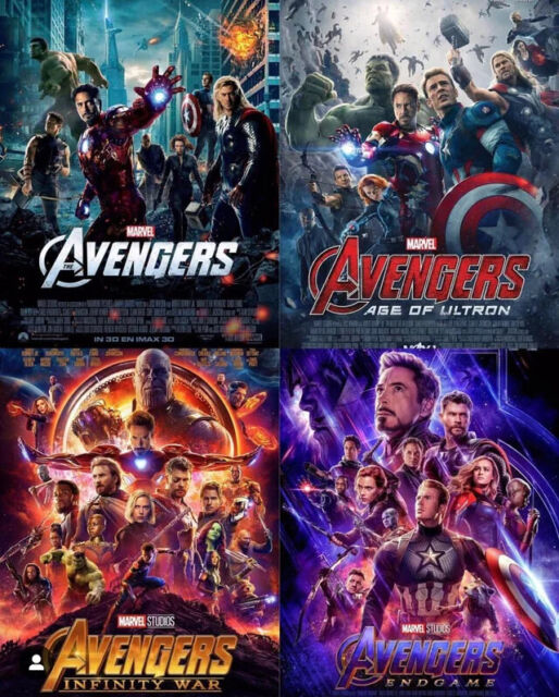 Marvel Avengers Endgame Movie Premium POSTER MADE IN USA - CIN026