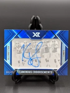 Kyle Lauletta - ROOKIE - 2018 XR Approvazioni Luminose Auto Blu #/d 36/49 - Foto 1 di 6