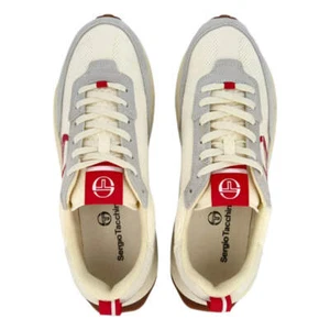 Sergio Tacchini Grey 70's Racer Trainers - Picture 1 of 6
