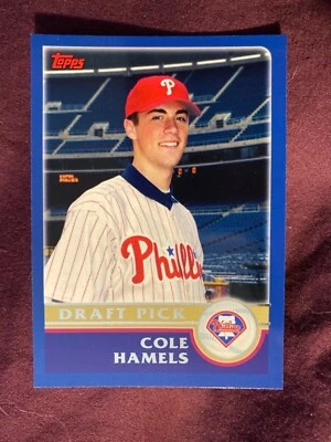2010 Topps Cards Your Mom Threw Out #CMT110 Cole Hamels Baseball Card - Image 1 of 2