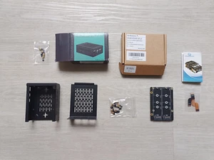 Raspberry Pi 5 Geekworm X1005 Dual NVME SSD Shield + P580-V2 Case - Bild 1 von 4