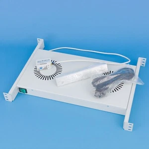 19" Wandschrank Lüftereinheit - 2 Lüfter - Bild 1 von 5