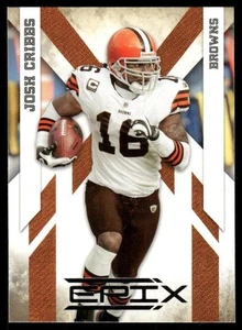2010 Panini Epix #23 Josh Cribbs Cleveland Browns #/250 Football Karte - Bild 1 von 2