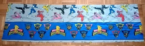 Vintage 1994 Saban Mighty Morphin Power Rangers Valance Curtain 17" x 60" - Picture 1 of 4