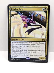 Psychic Frog - Modern Horizons 3 - Rare - Creature - Regular - Promo - MH3 199 - - Picture 1 of 2