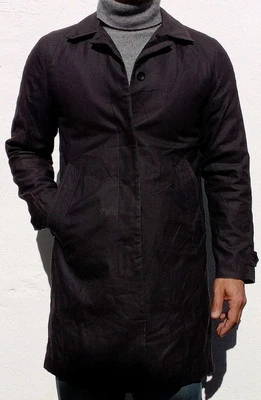 Rag & Bone New York Men's Grey Coat Size 36 UK Made In USA Vintage RRP £700 - Image 1 of 4