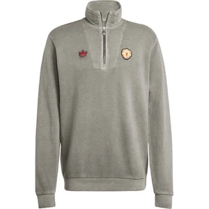 Adidas Manchester United Terrace Icons Half Zip Pullover Top Men's  Sz.L  JF0384 - Picture 1 of 11