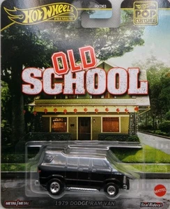 Hot Wheels Premium 1979 Dodge Ram Van Pop Culture 2025 HVJ38-JA10 OLD SCHOOL - Imagen 1 de 7