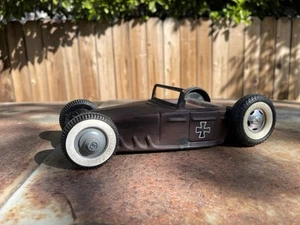 Vintage Buddy L Ford Roadster Custom Rat Rod Slammed Pressed Steel Tonka Toy Car - Picture 1 of 9