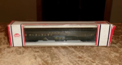 model power N gauge #1482 santa fe U.S. mail railway post office car in the box - Image 1 of 4